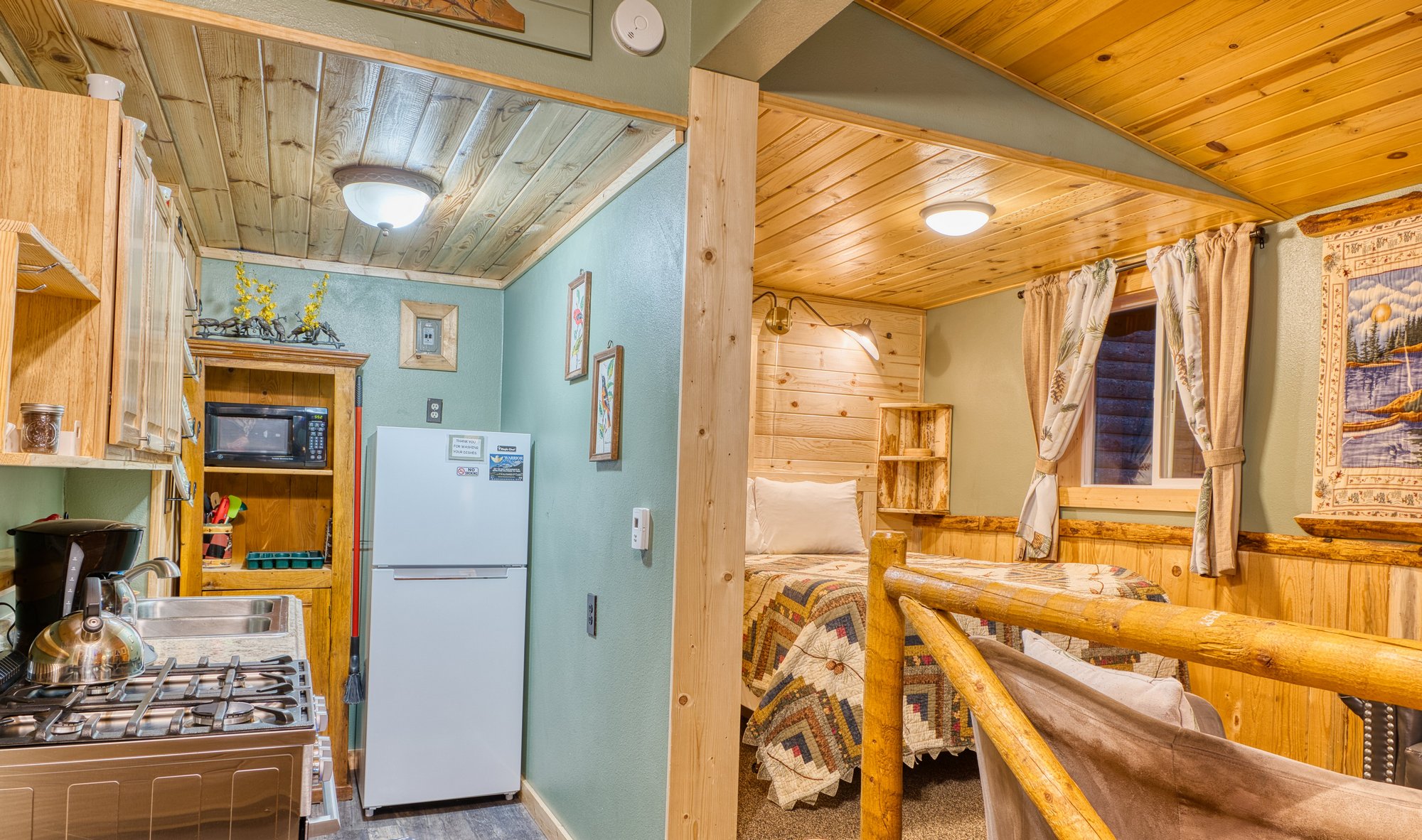 Living Room and Kitchen